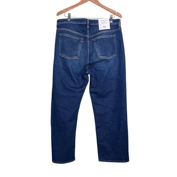 3X1 SABINA GIRLFRIEND JEANS SIZE 30 MID RISE CROPPED BOYFRIEND FIT NEW WITH TAGS - Picture 2 of 15